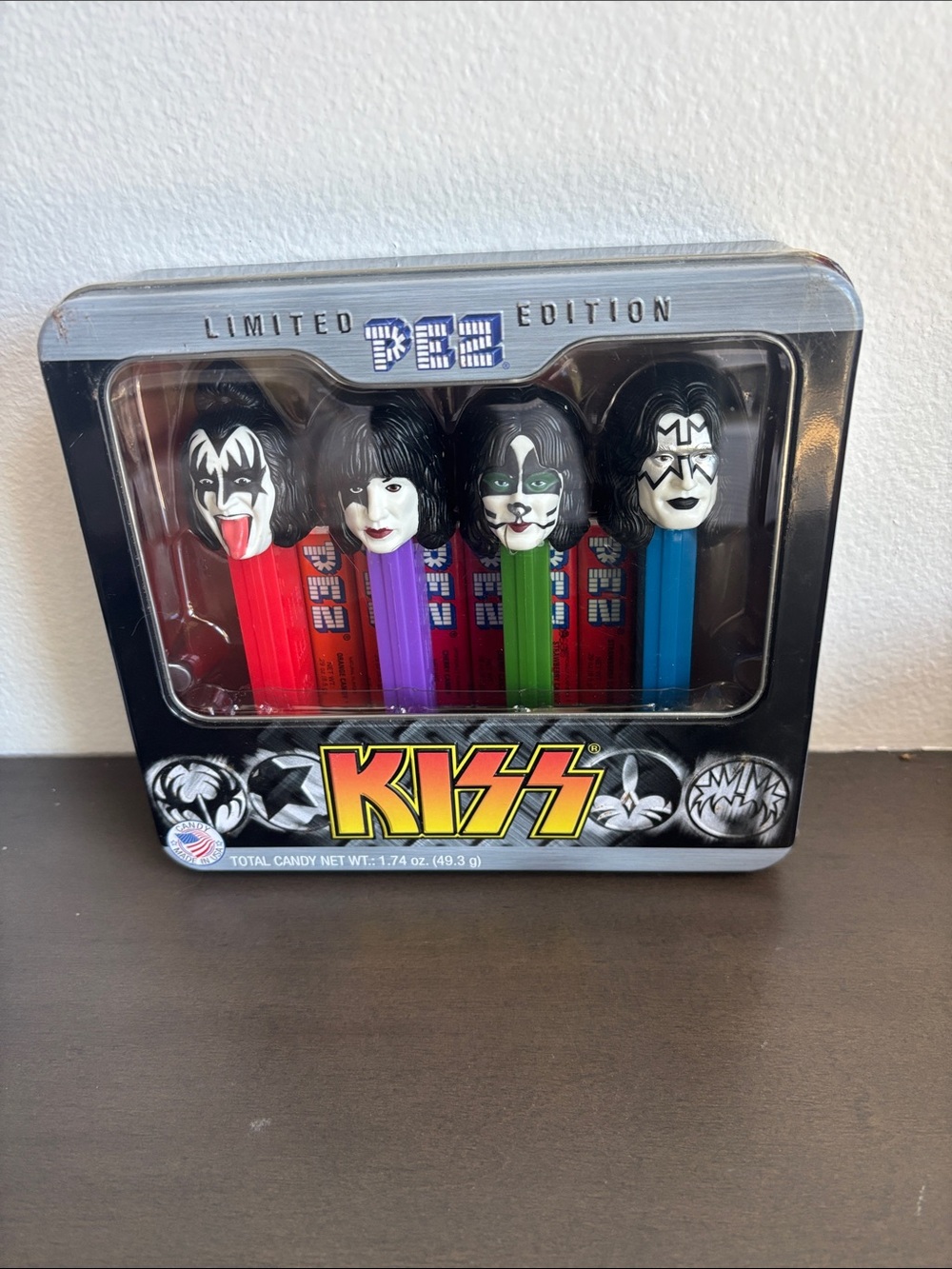 KISS Pez Limited Edition Collectors Tin Gift Set